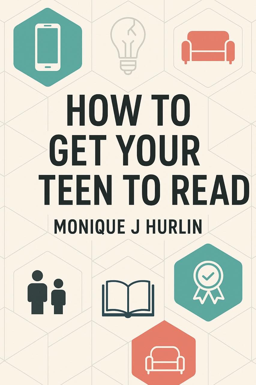 How to Get Your Teen to Read by Monique J Hurlin — book cover